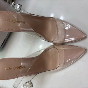Fashion Nova Pink Stiletto Heels